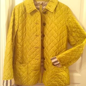 Authentic Burberry quilted jacket